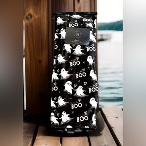 Artisan 34 Plush Throw Blanket I Love My BOO Pink Black White 50"x70"